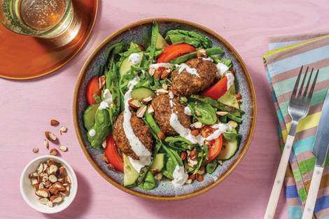 Honey-Glazed Beef Koftas