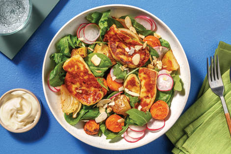 Honey-Glazed Haloumi