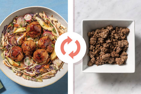 Honey, Soy & Ginger Beef Meatballs