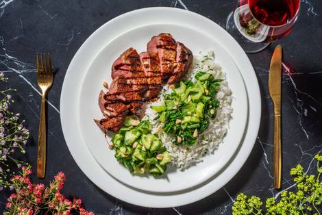 Honey & Soy Glazed Duck Breast