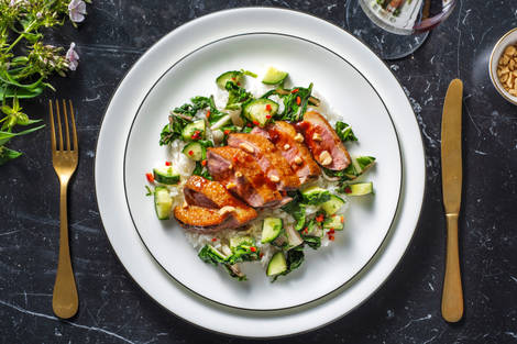 Honey & Soy Glazed Duck