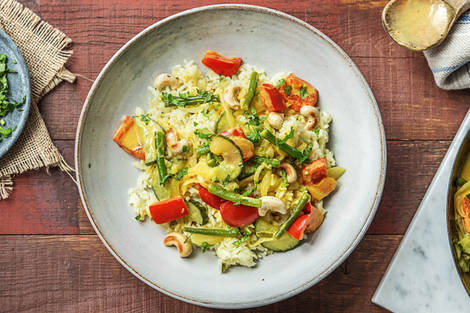 Thai-Style Veggie Yellow Curry