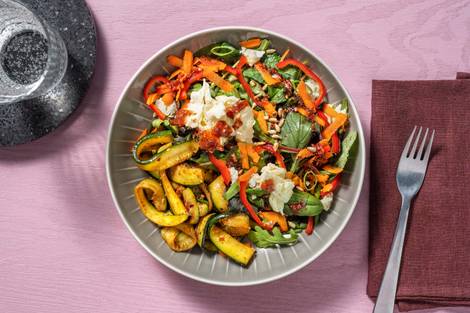 Insalata di Zucchine! mit Büffelmozzarella