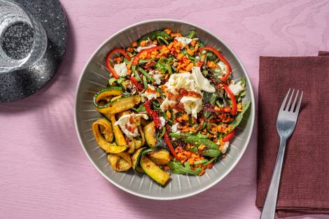Insalata di Zucchine! mit Büffelmozzarella