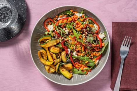 Insalata di Zucchine! mit Mozzarella