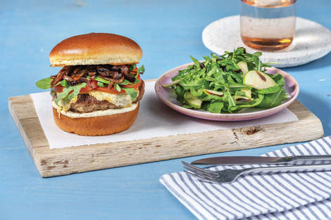 Quick Italian Beef Burgers