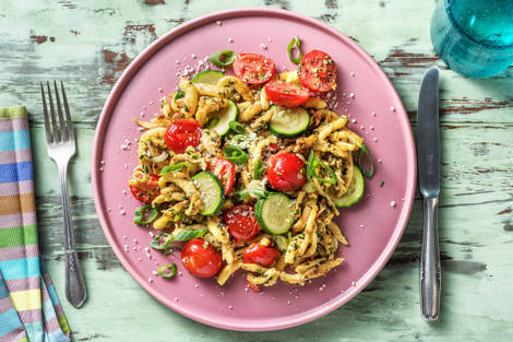 Italienische Spätzlepfanne