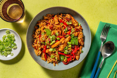 Jambalaya! Kreolischer Hähnchen-Chorizo-Topf