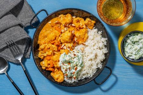 Kokos-Tikka-Masala mit Blumenkohl