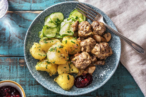 Köttbullar! Schwedische Hacktätschli