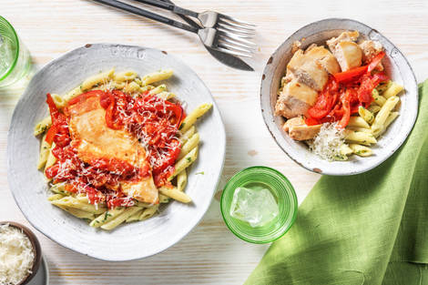 Leckere Schweinesteaks mit Brokkoli