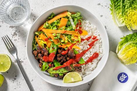 Lemongrass Beef Larb Style Salad