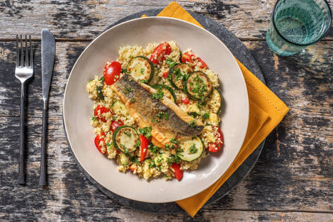 Lemony Herby Sea Bass