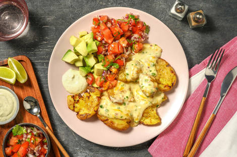 Loaded Smashed Potatoes!