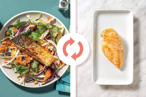 Seared Chicken & Mexican Butter Sauce