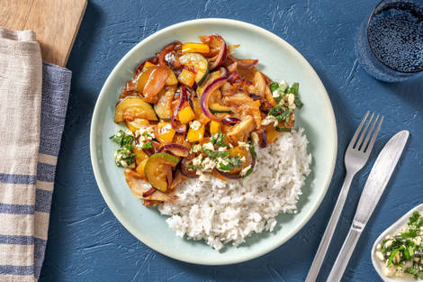 Vegane Gemüsepfanne mit Pak Choi