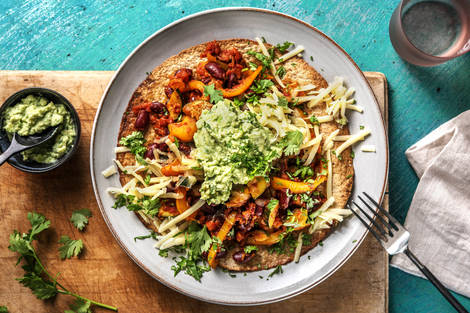 Mexican Beanie Tostadas