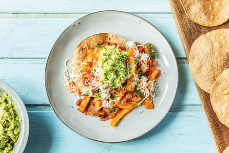 Mexican Beanie Tostadas