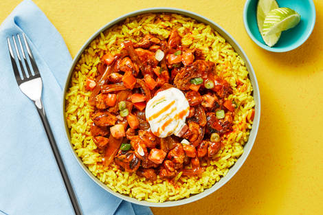 Mexican Chicken & Rice Bowls