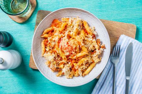 Mexican Style Beef Pasta Bake