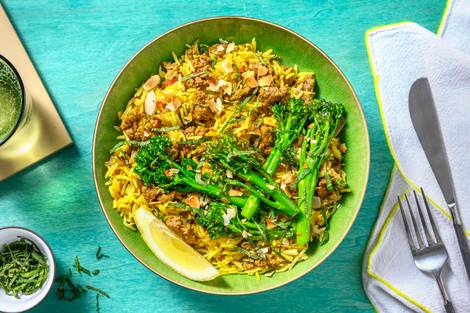 Middle Eastern Lamb Pilaf