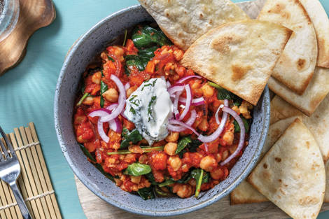 Quick Chermoula Chickpea Bowl