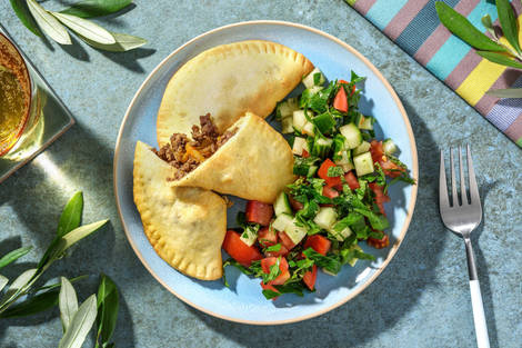 Mini-empanadas maison garnies de haché de bœuf