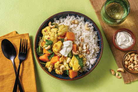 Mumbai Cauliflower & Pumpkin Curry