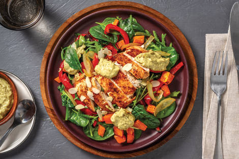 Nan's Chicken & Roast Veggie Toss