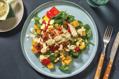 Nan's Chicken & Roast Veggie Toss