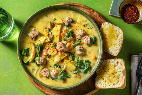 One-Pot Italian Sausage Soup