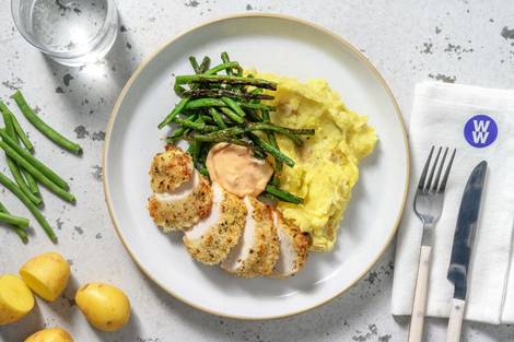 Oregano Crumbed Chicken