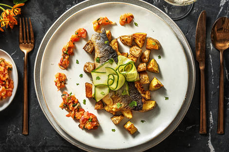 Pan fried Gilt Bream