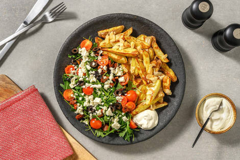 Patatas bravas! Spanische Backkartoffeln