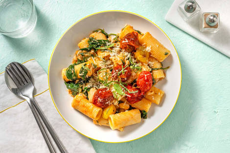 Pâtes aux haricots blancs à la toscane