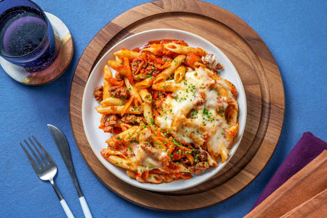Penne Ragu Alforno