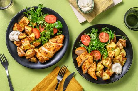 Peri Peri Chicken Breast Traybake