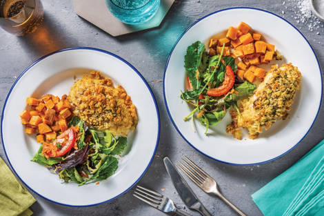 Pesto-Crusted Chicken