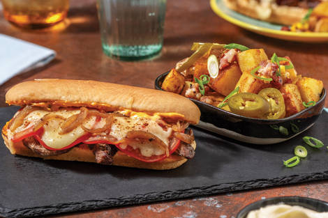 Philly-Style Beef & Cheese Subs