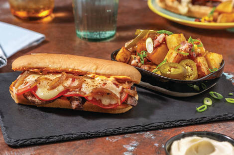 Philly-Style Beef & Cheese Subs