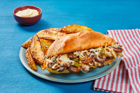 Mozzarella & Mushroom Hoagies