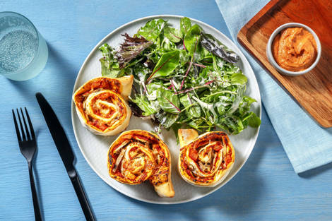 Pizzaschnecken mit verstecktem Gemüse