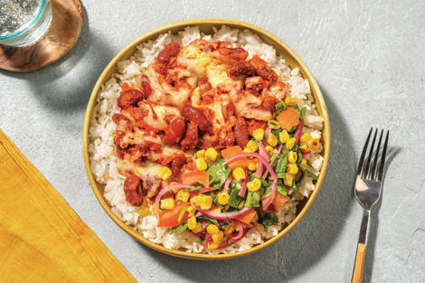 Plant-Based Chickpea Burrito Bowl