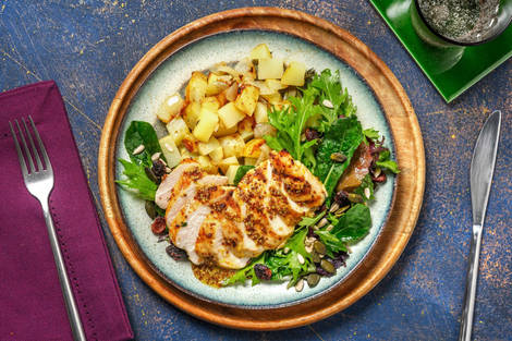 Grilled Maple-Mustard Chicken Breasts