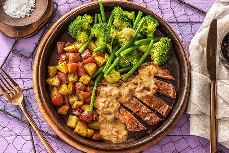 Pan Fried Pork Steak