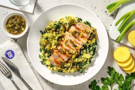 Pork Steaks and Apple & Sage Glaze