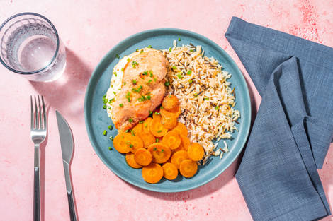 Chive Chicken and Wild Rice