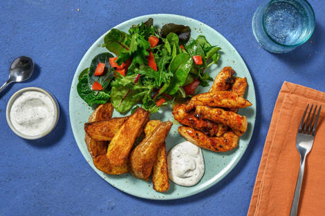 Sticky BBQ-Spiced Chicken