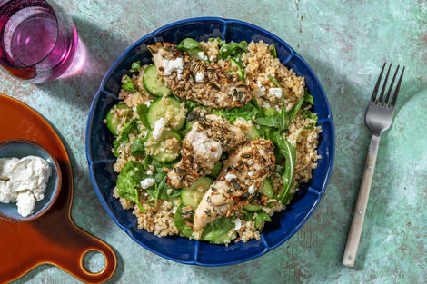 Seed Crusted Chicken