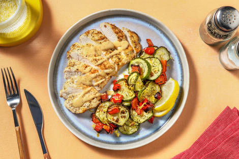 Carb Smart Lemon Cream Chicken